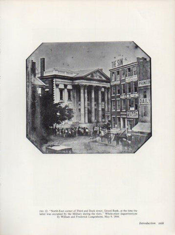 LAMINA V24371: Girard Bank by W. Langenheim 1844