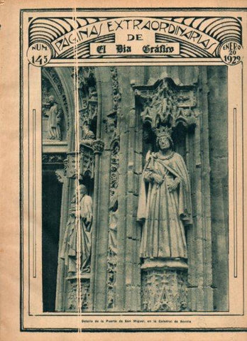LAMINA V24382: Puerta de San Miguel en Catedral de Sevilla