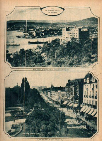 LAMINA V24383: Vistas de Oslo