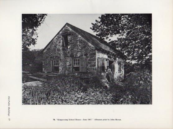 LAMINA V24297: Kingsessing School House by John Moran 1867
