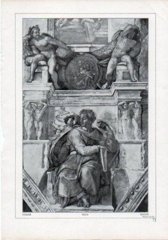 LAMINA V24199: Michelangelo. Isaiah