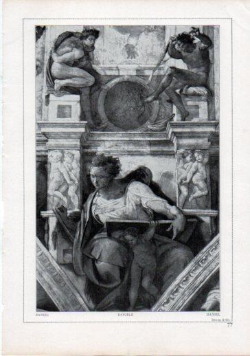 LAMINA V24201: Michelangelo. Daniel