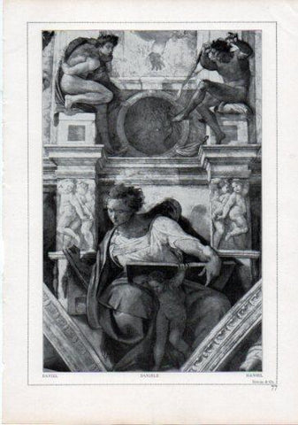 LAMINA V24201: Michelangelo. Daniel