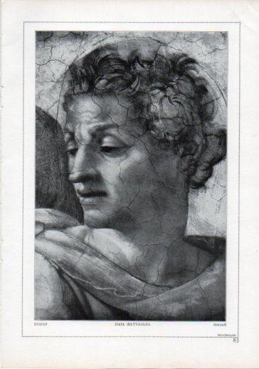 LAMINA V24204: Michelangelo. Isaiah