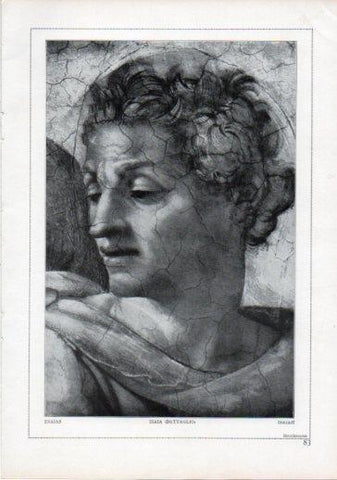 LAMINA V24204: Michelangelo. Isaiah