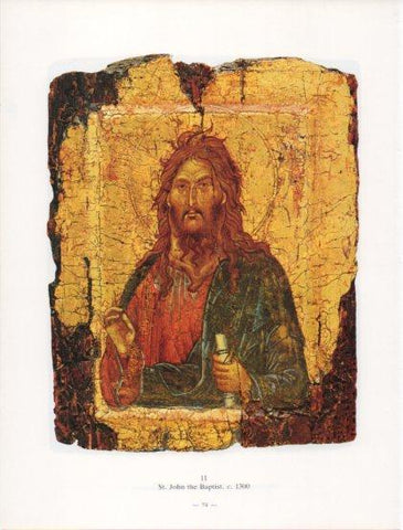 LAMINA V24226: St. John the Baptist. C. 1300