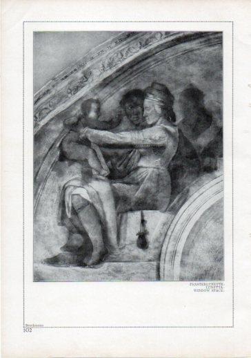 LAMINA V24213: Michelangelo. Window space