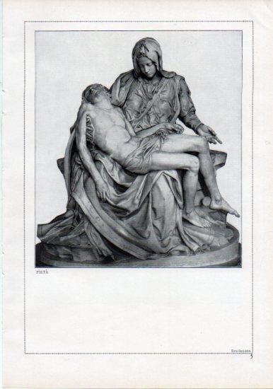 LAMINA V24165: Michelangelo. Pieta