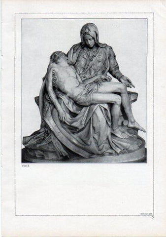 LAMINA V24165: Michelangelo. Pieta