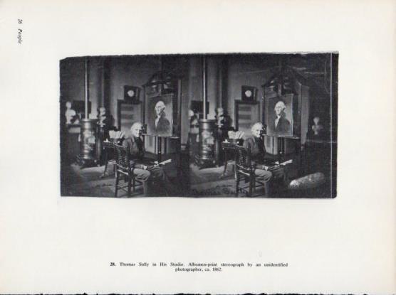 LAMINA V24273: Thomas Sully in His Studio ca. 1862
