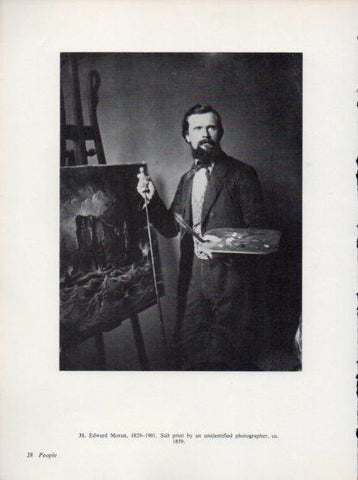 LAMINA V24274: Edward Moran ca. 1859