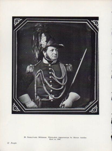 LAMINA V24276: Pennsylvania Militiaman by Marcus A. Root ca. 1846