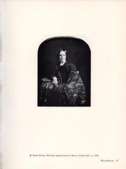 LAMINA V24278: Seated woman by Marcus A. Root 1846