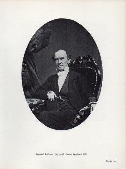 LAMINA V24266: Joseph T. Cooper by Samuel Broadbent 1858