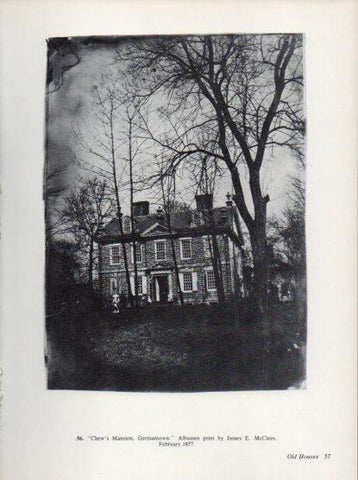 LAMINA V24287: Chew's Mansion by James E. McClees 1857