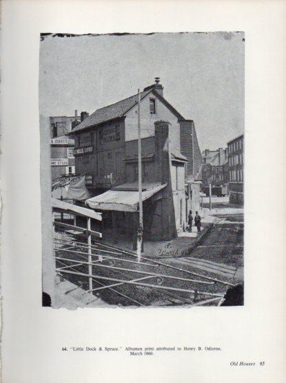 LAMINA V24291: Little Dock & Spruce by Henry B. Odiorne 1860