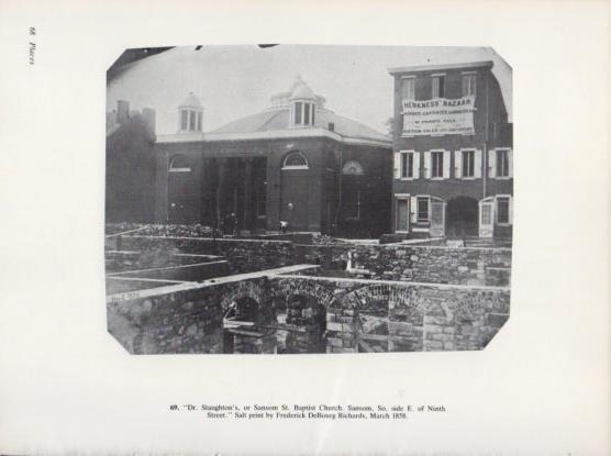 LAMINA V24292: Dr. Staughton's by F. DeBourg Richards 1858
