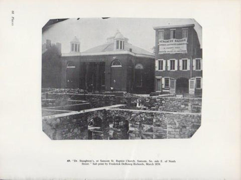 LAMINA V24292: Dr. Staughton's by F. DeBourg Richards 1858
