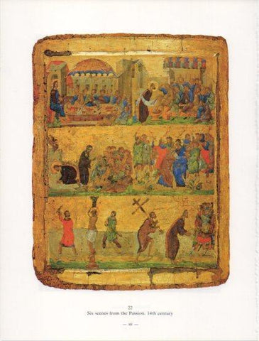 LAMINA V24233: Six scenes from the Passion. 14th century