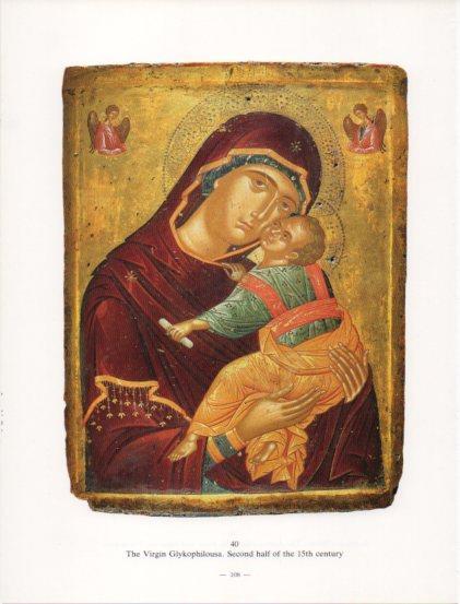 LAMINA V24243: The Virgin Glykophilousa