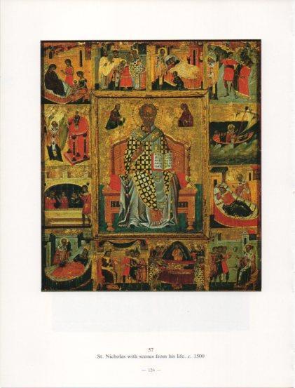 LAMINA V24252: St. Nicholas with scenes from his life