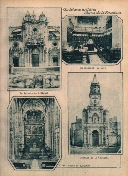 LAMINA V24434: Iglesia de San Miguel, Jerez de la Frontera