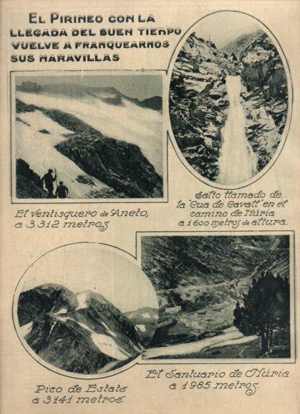 LAMINA V24622: Santuario de Nuria y Pico de Estats