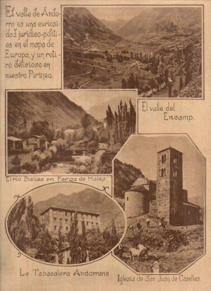 LAMINA V24625: Vistas de los valles de Andorra
