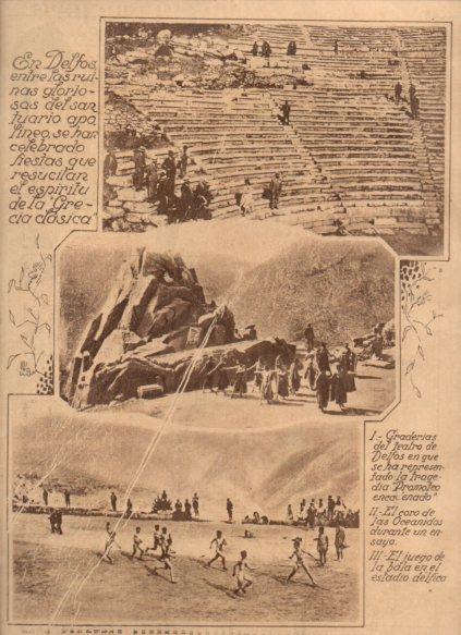 LAMINA V24635: Ruinas de Delfos