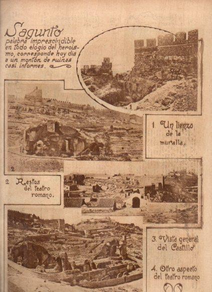 LAMINA V24579: Castillo y teatro romano en Sagunto