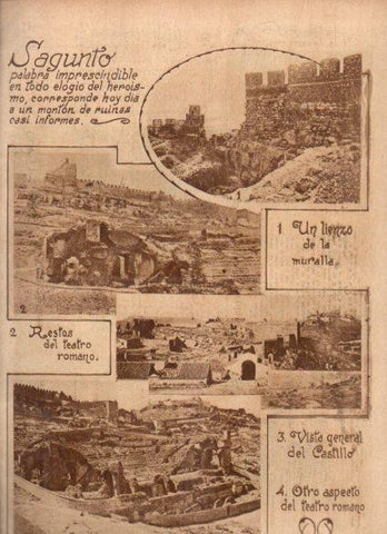 LAMINA V24579: Castillo y teatro romano en Sagunto