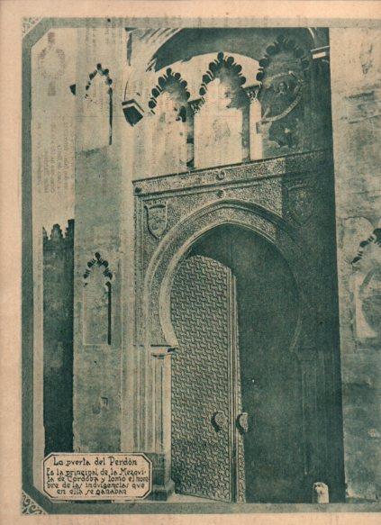 LAMINA V24587: Puerta del Perdon, Mezquita de Cordoba
