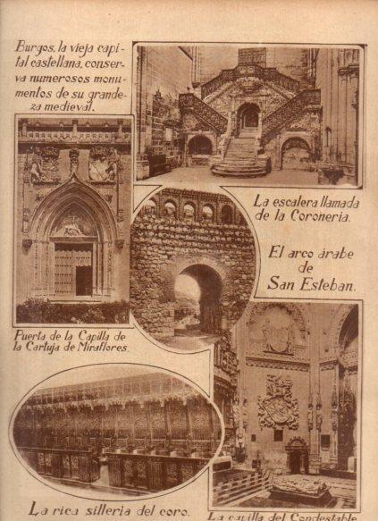 LAMINA V24588: Monumentos en Burgos