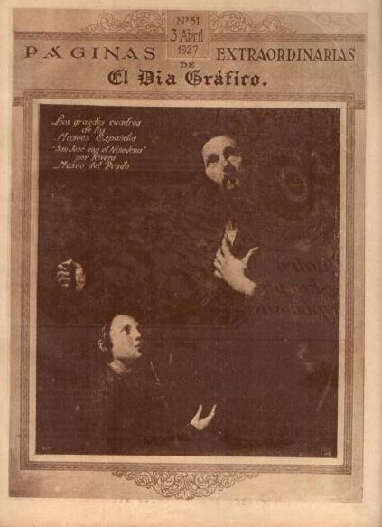 LAMINA V24592: San Jose con el Niño Jesus por Rivera