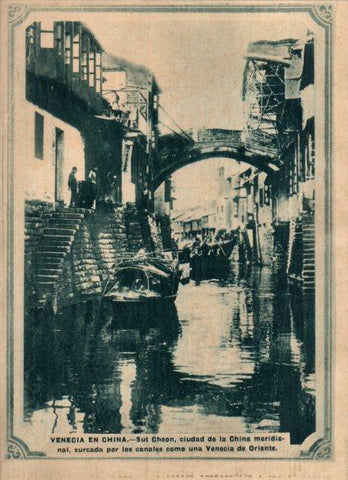LAMINA V24675: Canal en Sut Cheon, China