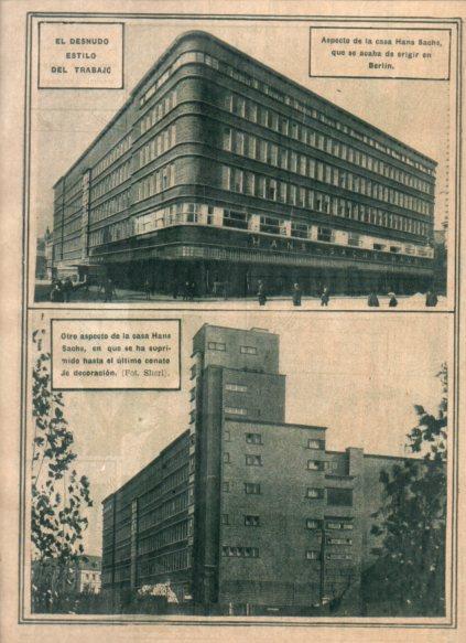 LAMINA V24695: Casa Hans Sachs en Berlin