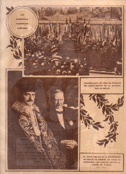 LAMINA V24691: Ceremonias academicas de Alemania