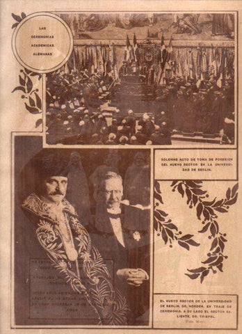 LAMINA V24691: Ceremonias academicas de Alemania