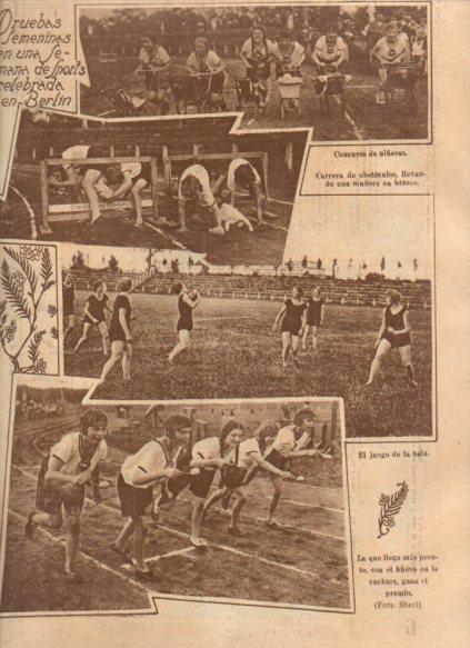LAMINA V24649: Semana de deportes femeninos en Berllin