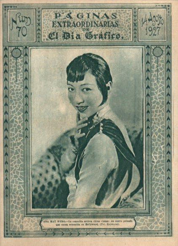LAMINA V24656: Ana May Wong con nuevo peinado
