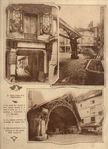 LAMINA V24667: Posada Compas de Oro en Paris