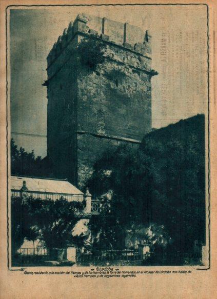 LAMINA V24487: Torre del Homenaje en el Alcazar de Cordoba