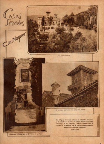 LAMINA V24488: Casa de Noguer de Seguero, Girona