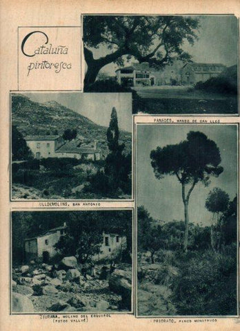 LAMINA V24455: San Antonio en Ulldemolins y Molino del Esquirol en Ciurana