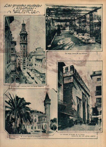 LAMINA V24466: Vistas de Valencia