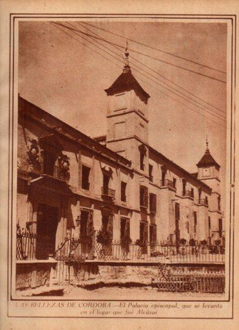 LAMINA V24503: Palacio Episcopal de Cordoba