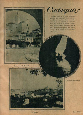LAMINA V24541: Vistas de Cadaques