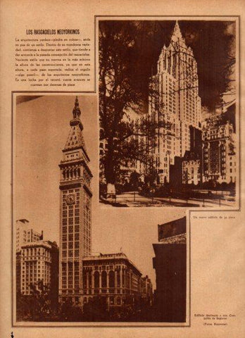LAMINA V24550: Rascacielos en Nueva York