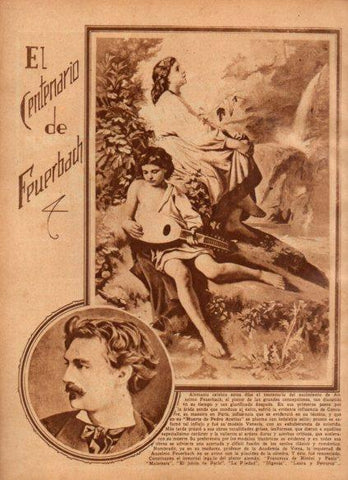 LAMINA V24558: El centenario de Feuerbach