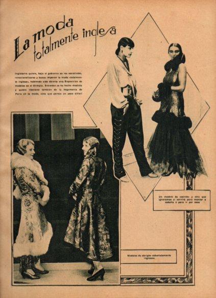 LAMINA V24538: Exposicion de modelos en el Olimpia